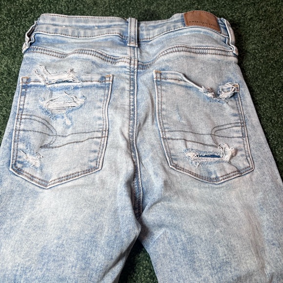 ✨ Size 00 AE Ripped Acid-Wash Jeans 🤍 - Picture 6 of 6